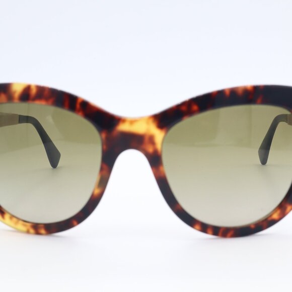 Versace 4325 5208/13 Tortoise Cat Eye Sunglasses Brown lenses 54mm